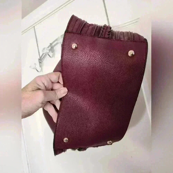 Hobo style Vegan lether shoulder bag - Picture 5 of 7